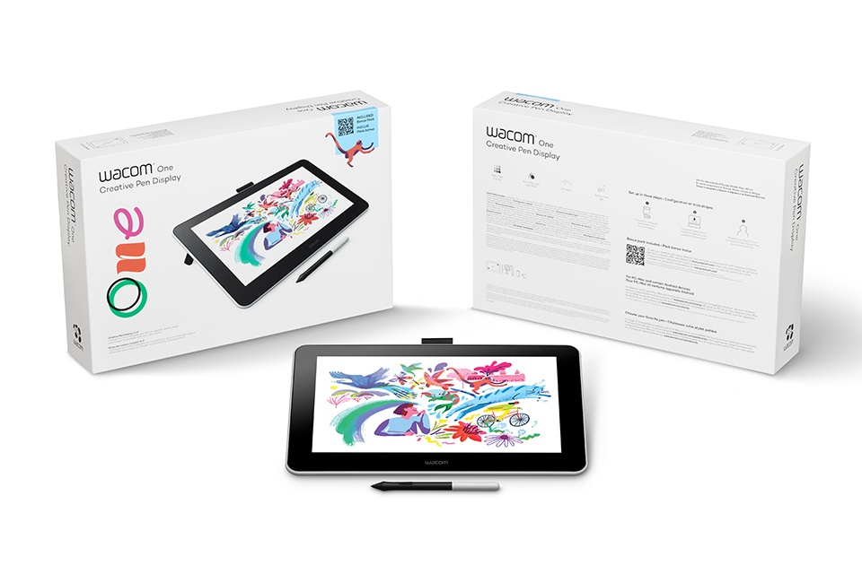 Wacom One. Connectivity technology: Wired & Wireless, Resolution: 2540 lpi, Working area: 294 x 166 mm. Display diagonal: 