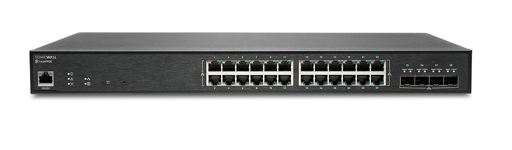 SonicWall SWS14-24FPOE. Switch type: Managed, Switch layer: L2. Basic switching RJ-45 Ethernet ports type: Gigabit Etherne
