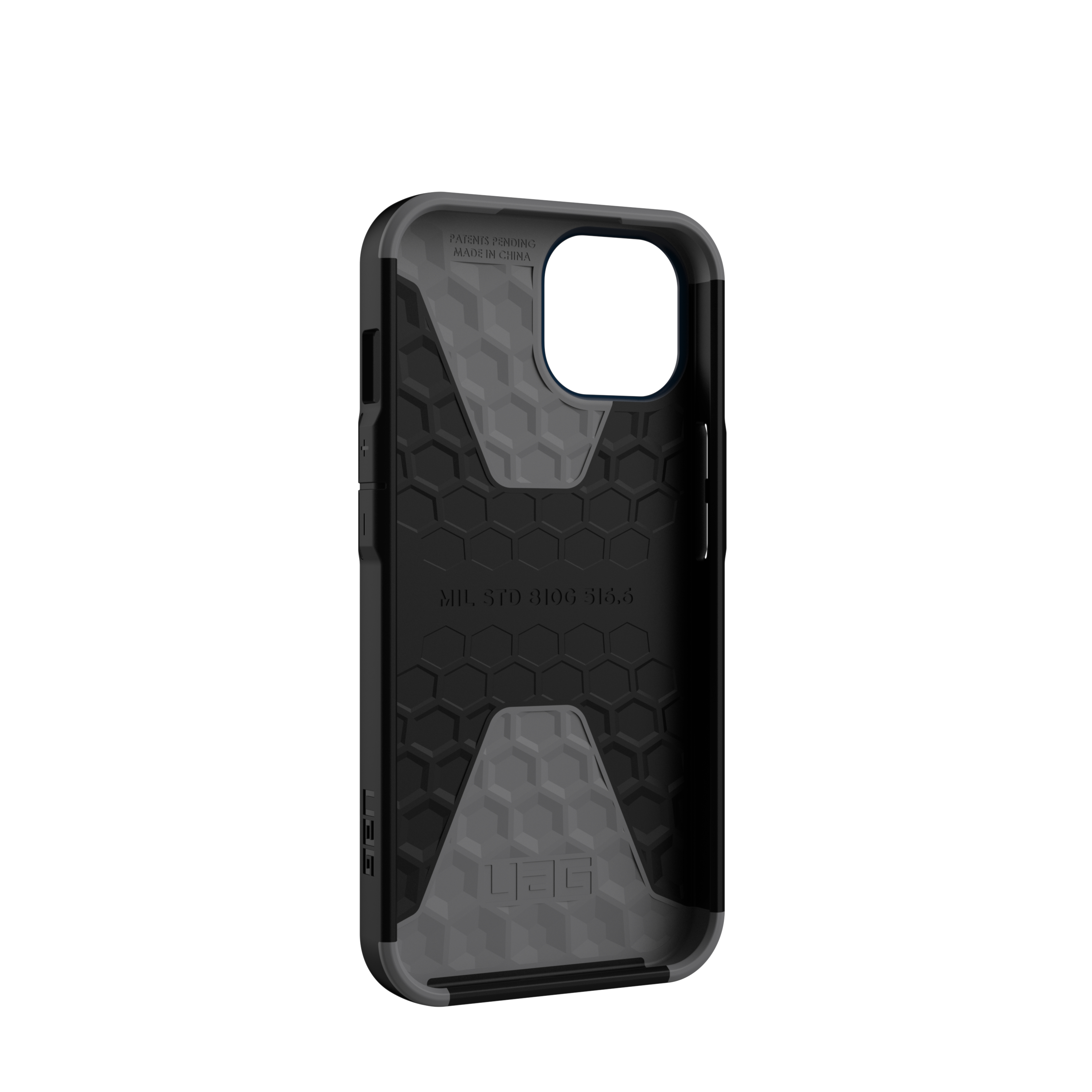 Urban Armor Gear Civilian. Case type: Cover, Brand compatibility: Apple, Compatibility: iPhone 14, Maximum screen size: 15