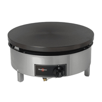 Krampouz CGBIM4AA appareil à crêpes 1 crèpe(s) 6000 W Noir, Acier inoxydable
