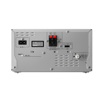 Panasonic SC-PM702 Système micro audio domestique 80 W Noir, Argent