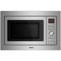 Amica AMB3025X micro-onde Intégré (placement) Micro-ondes grill 25 L 900 W Acier inoxydable