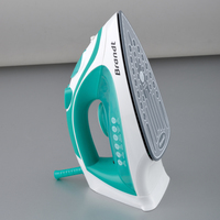 Brandt BFV10G fer à repasser Fer à vapeur Semelle en céramique 2200 W Vert, Blanc