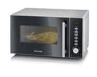 Severin MW 7773 micro-onde Argent, Acier inoxydable Micro-ondes grill Comptoir 20 L 800 W