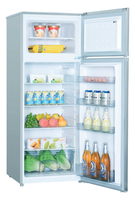 Amica AF7206S réfrigérateur-congélateur Autoportante 206 L E Acier inoxydable