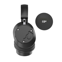 CGV OPUS R Écouteurs Avec fil &amp;sans fil Arceau TV Noir