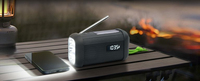 Muse MH-08 MB haut-parleur portable et de fête Noir