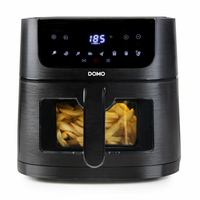 Domo DO540FR friteuse Unique 6 L Autonome 1500 W Friteuse d’air chaud Noir