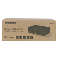 Panasonic HiFi Micro Anlage DAB+ SC-DM202EG-K schwarz mit Bluetooth Système micro audio domestique 24 W Noir