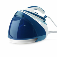 Domo DO1022S Centrale vapeur 3000 W 1,8 L Semelle en céramique Bleu, Blanc