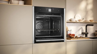 Neff B64VT73N0 four 71 L A+ Noir, Acier inoxydable