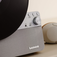 Lenco LSA-071SI Tourne-disque entraîné par courroie Gris Complètement automatique