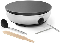 LAGRANGE Crêpière Pro appareil à crêpes 1 crèpe(s) 3000 W Noir, Acier inoxydable