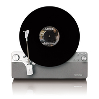 Lenco LSA-071SI Tourne-disque entraîné par courroie Gris Complètement automatique
