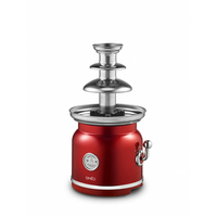 Simeo FCH450 fontaine à chocolat Rouge, Acier inoxydable 90 W