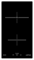 Airlux ATI322BK plaque Noir Intégré (placement) Plaque avec zone à induction 2 zone(s)