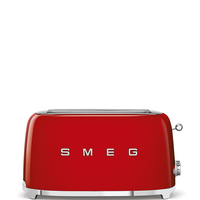 Smeg TSF02RDEU grille-pain 4 part(s) 1500 W Rouge