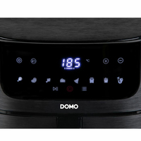 Domo DO540FR friteuse Unique 6 L Autonome 1500 W Friteuse d’air chaud Noir