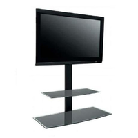 Nilox AMER035061 support pour téléviseur 139,7 cm (55&quot;) Noir