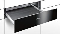 Siemens BI630ENS1 tiroir de rangement cuisine Noir, Acier inoxydable