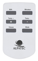 ALPATEC AC 09 C 50 dB Blanc