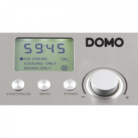 Domo DO9201I sorbetière Compresseur pour sorbetière 2 L 180 W Acier inoxydable