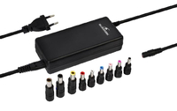 Bluestork BS-PW-NB90/FB3 adaptateur de puissance &amp; onduleur Intérieure 90 W Noir