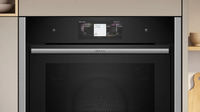 Neff B64VT73N0 four 71 L A+ Noir, Acier inoxydable