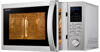 Sharp Home Appliances R-822STWE Comptoir Micro-onde combiné 25 L 900 W Acier inoxydable