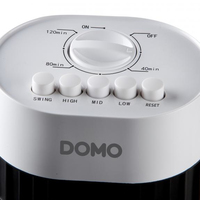 Domo DO8125 ventilateur Noir, Blanc