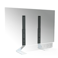 Erard FIT-UP XL support pour téléviseur 165,1 cm (65&quot;) Noir, Argent