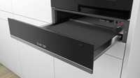 Bosch BIC510NS0 tiroir et armoire chauffant 23 L 400 W Noir, Acier inoxydable