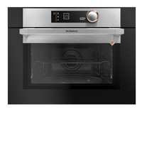De Dietrich DKC7340X micro-onde Intégré (placement) Micro-onde combiné 40 L Noir, Acier inoxydable