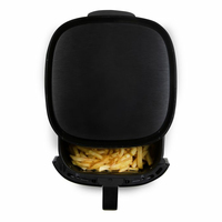 Domo DO540FR friteuse Unique 6 L Autonome 1500 W Friteuse d’air chaud Noir