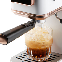 Domo DO746K machine à café Semi-automatique Machine à café 2-en-1 1,1 L