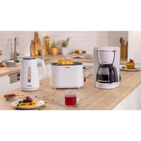 Bosch TWK1M121 bouilloire 1,7 L 2400 W Blanc
