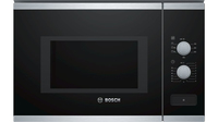 Bosch Serie 4 BEL550MS0 micro-onde Intégré (placement) Micro-ondes grill 25 L 900 W Noir, Acier inoxydable