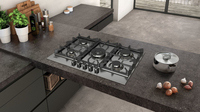 Neff N 70 Acier inoxydable Intégré (placement) Gaz 5 zone(s)