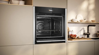 Neff B54CR71N0 four 71 L A+ Noir, Acier inoxydable