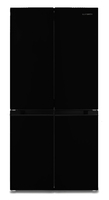 Telefunken R4P488K2 frigo américain Pose libre 487 L E Noir