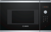 Bosch Serie 4 BFL523MS0 micro-onde Noir, Acier inoxydable Micro-onde simple Intégré 20 L 800 W