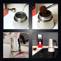 Bialetti Venus box Cafetière à moka 0,2 L Argent