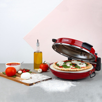 H.Koenig NAPL350 Machine et four à pizzas 1 pizza(s) 1200 W Noir, Rouge