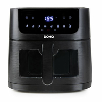Domo DO540FR friteuse Unique 6 L Autonome 1500 W Friteuse d’air chaud Noir