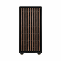 Fractal Design FD-C-NOR1X-02 unité centrale Midi Tower Noir, Charbon de bois
