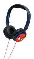 Lexibook HP010SP écouteur/casque Écouteurs Avec fil Arceau Musique Noir, Bleu, Rouge