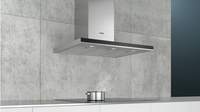 Siemens iQ500 LC97BHP50 hotte Monté au mur Métallique 718 m³/h A