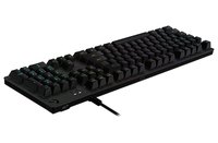 Logitech G G512 CARBON LIGHTSYNC RGB Mechanical Gaming Keyboard with GX Brown switches clavier USB AZERTY Français Charbon