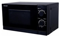 Sharp Home Appliances R-200BKW micro-onde Comptoir 20 L 800 W Noir