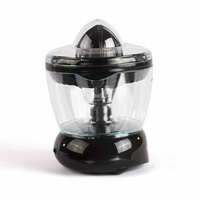 Livoo DOD131N presse-agrumes Centrifugeuse lente 25 W Noir, Transparent